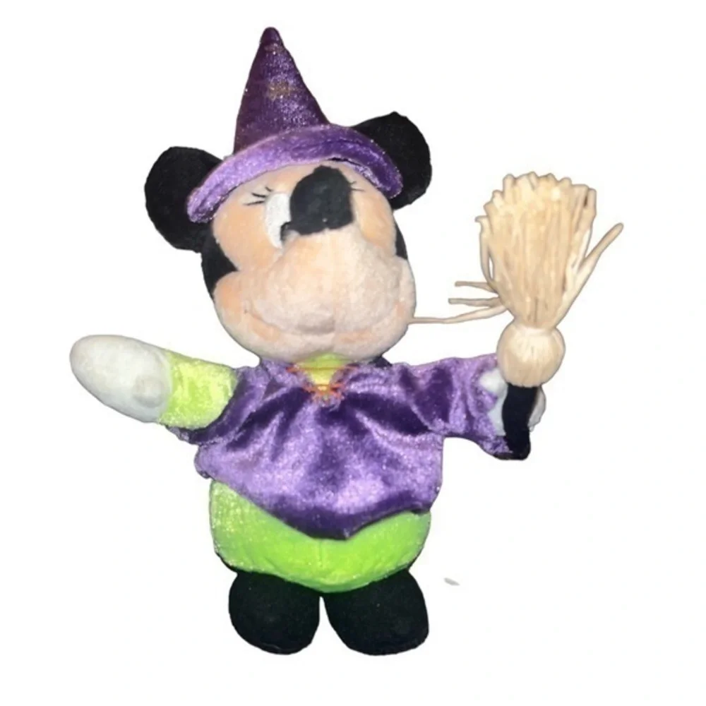 Disney Minnie Mouse Halloween witch plush
